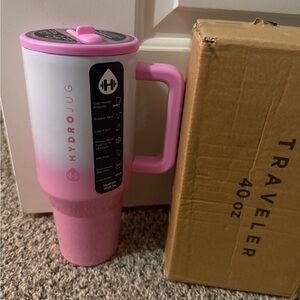 HydroJug Pink Lid with Handle
